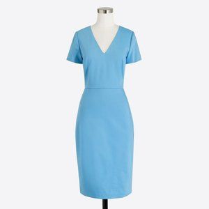 J. Crew Factory Blue Midi Dress